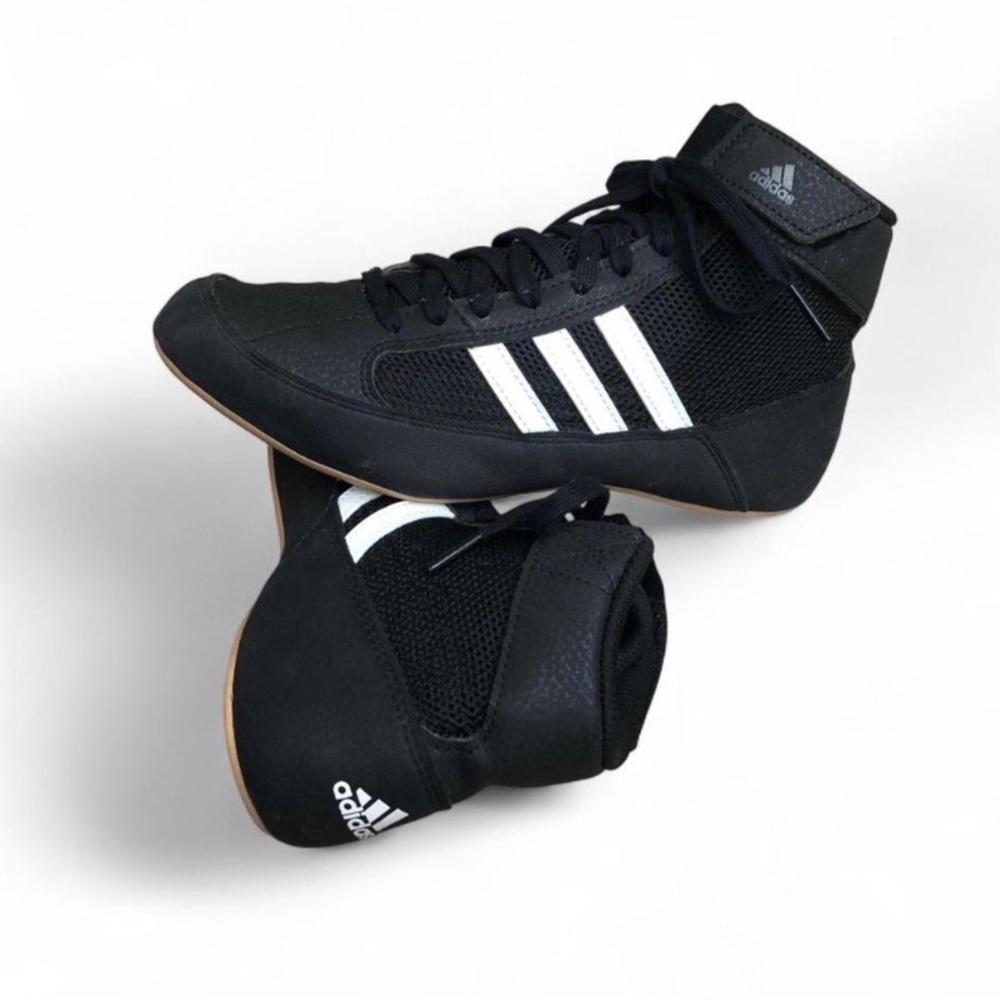 Adidas HVC 2 Wrestling Shoes Black Size 4.5